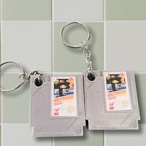 3d printed keychain & earrings